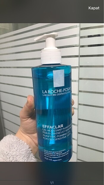 La Roche Posay Yüz temizleme jeli