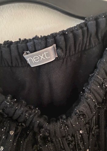 Next Next Dantel İşlemeli Siyah Gotik Kız Eteği