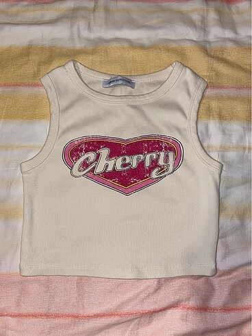 Urban Outfitters Cherry Crop Top