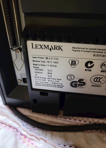 Lexmark Siyah Yazıcı - Görsel 2