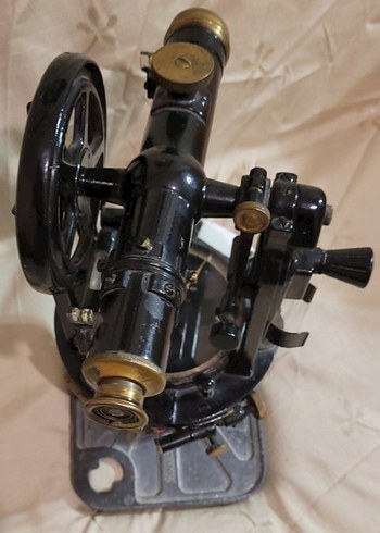 Transit harita ölçüm cihazı. Metal Teleskop - Görsel 3