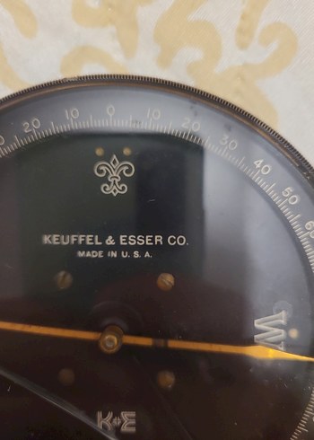 Altın Renkli Vintage Pusula - Görsel 3