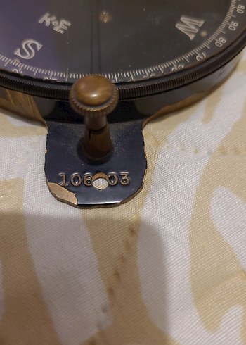 Altın Renkli Vintage Pusula - Görsel 2