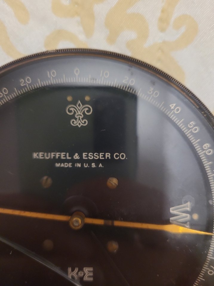 Altın Renkli Vintage Pusula - Görsel 3