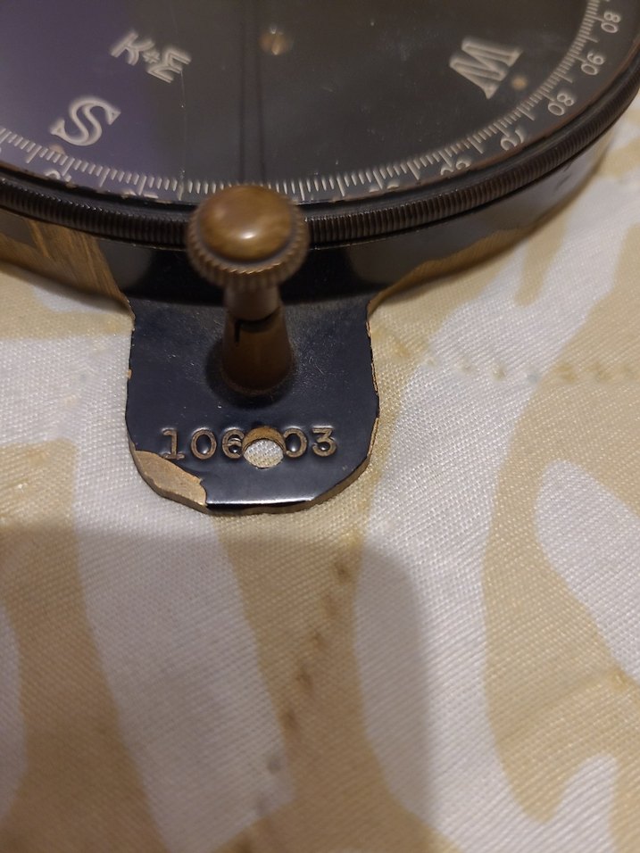 Altın Renkli Vintage Pusula - Görsel 2