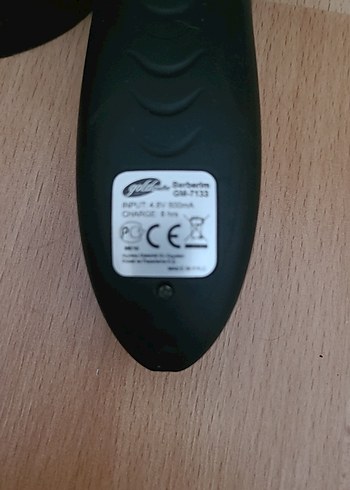 Goldmaster Gri Şarjlı Saç Kesme Makinesi - Görsel 4