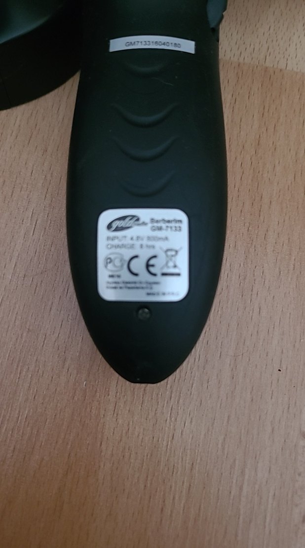 Goldmaster Gri Şarjlı Saç Kesme Makinesi - Görsel 4