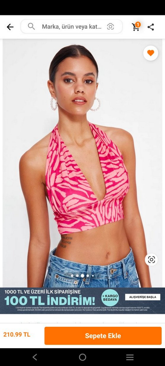 Pembe Büstiyer - Görsel 2