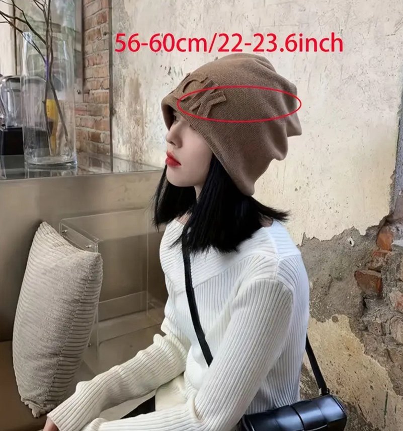 Siyah Kadın Bere - Görsel 2