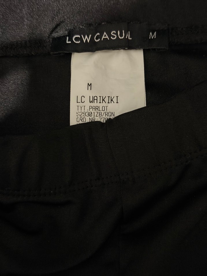 Siyah Kadın Tayt - Görsel 2