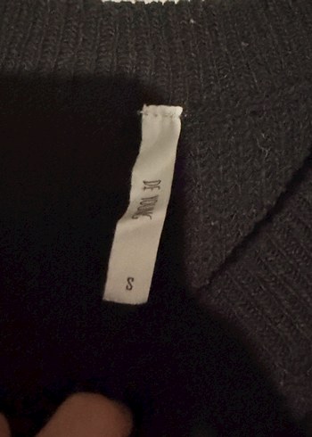 Siyah Kadın Kazak - Görsel 2