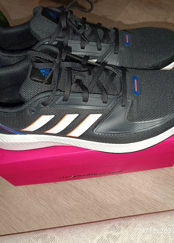 Siyah Elastik Bağcıklı Erkek Spor Ayakkabı - Görsel 2