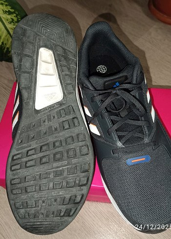 Siyah Elastik Bağcıklı Erkek Spor Ayakkabı - Görsel 4