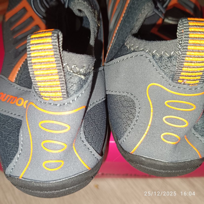 Gri Bağcıklı Erkek Su Ayakkabısı - Görsel 4