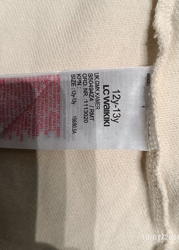 Bej Düğmeli Pamuklu Kadın Gömlek - Görsel 3