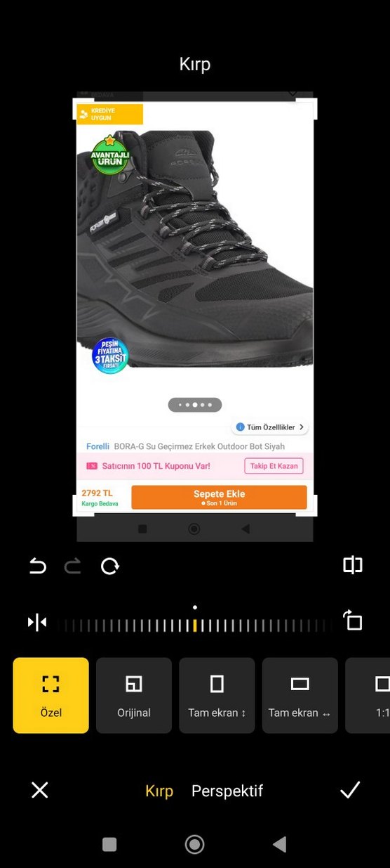 Siyah Erkek Biker Botları Velcro Kapamalı - Görsel 2