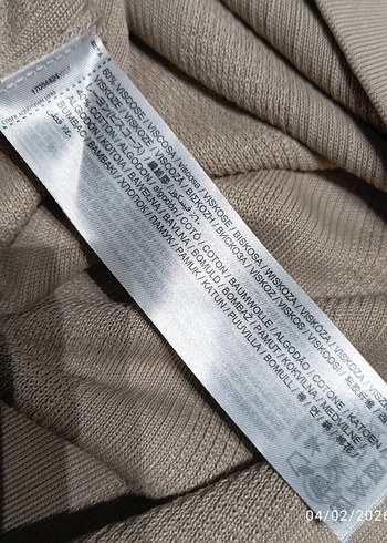 Bej Erkek Kısa Kollu Keten Polo Tişört - Görsel 4