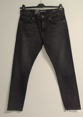 Siyah Regular Fit Denim Erkek Jean - Görsel 2