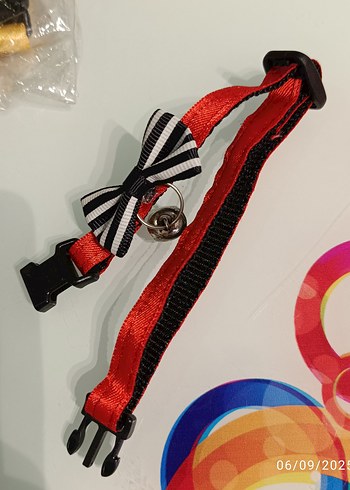 Ayarlanabilir Papyon Kedi Boyun Tasması - Görsel 3