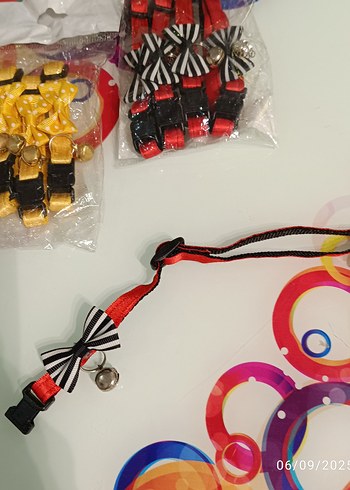 Ayarlanabilir Papyon Kedi Boyun Tasması - Görsel 5