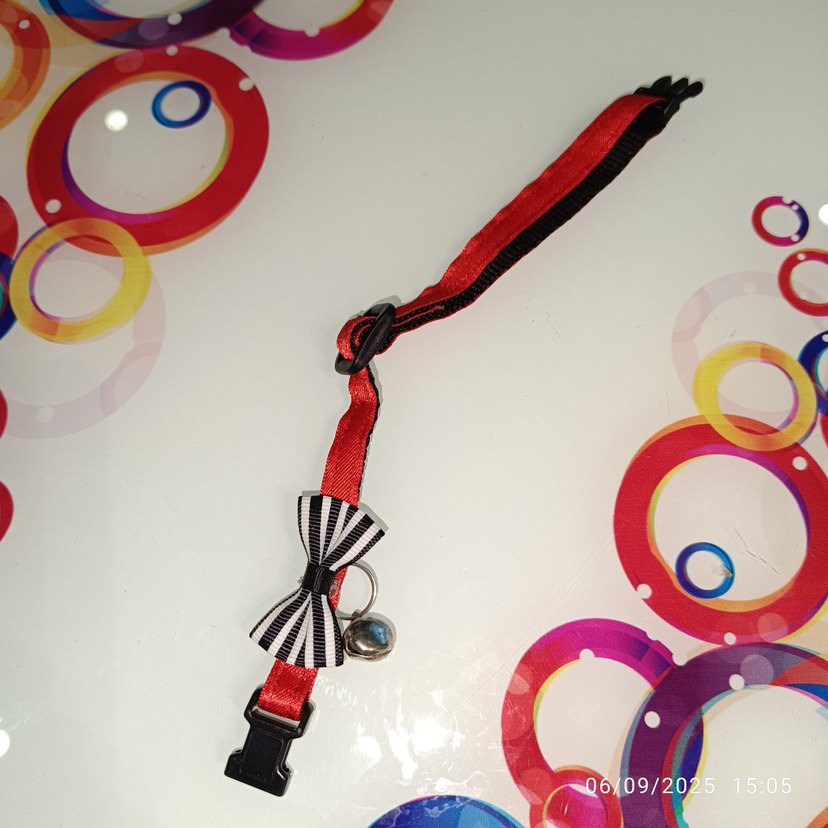 Ayarlanabilir Papyon Kedi Boyun Tasması - Görsel 4