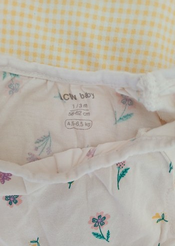 Dantel Detaylı Bebek Kız Tulum - Görsel 4