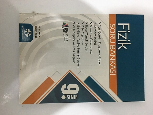 Bilgi sarmal 9. Sınıf Fizik test kitabı