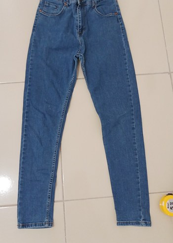 Diğer Mavi Kadın Denim Normal Boy Jean