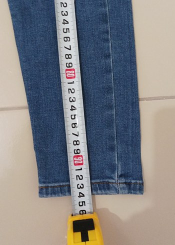 29 Beden Mavi Kadın Denim Normal Boy Jean