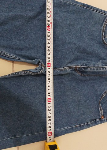 29 Beden mavi Renk Mavi Kadın Denim Normal Boy Jean