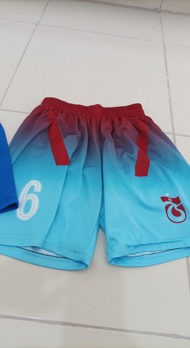 Renkli Baskılı Erkek Çocuk  Şortlari forma - Görsel 3