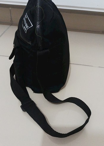 Beden Siyah Minimalist Erkek Omuz Çantası