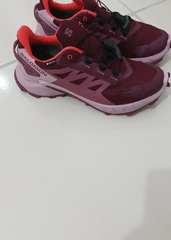 Bordo Salomon Outdoor unisex model erkek bayan Ayakkabı