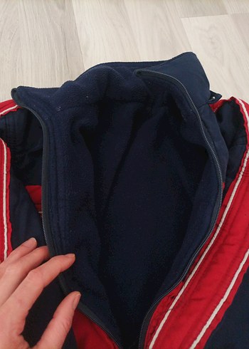 Erkek Çocuk Kırmızı Fermuarlı Ceket - Görsel 3