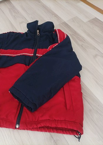 Erkek Çocuk Kırmızı Fermuarlı Ceket - Görsel 2