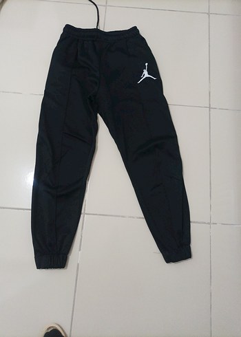 Erkek Siyah Fermuarlı Jogger Eşofman Altı - Görsel 2