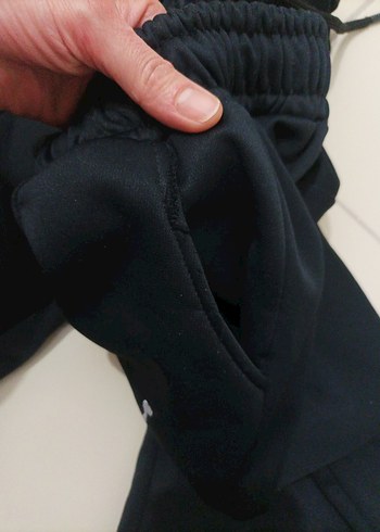 Erkek Siyah Fermuarlı Jogger Eşofman Altı - Görsel 6