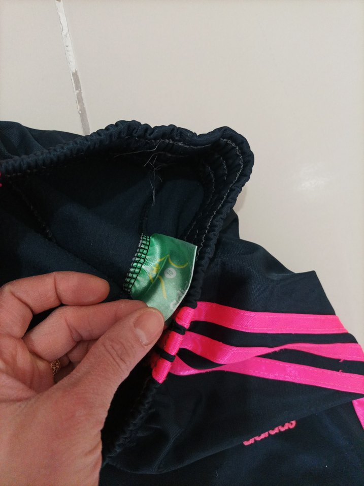 Pembe Şeritli Adidas Kiz cocukEşofman Altı - Görsel 5