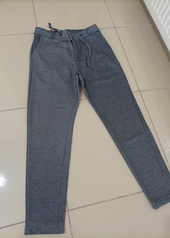 Gri Erkek Regular Fit Denim Pantolon - Görsel 2