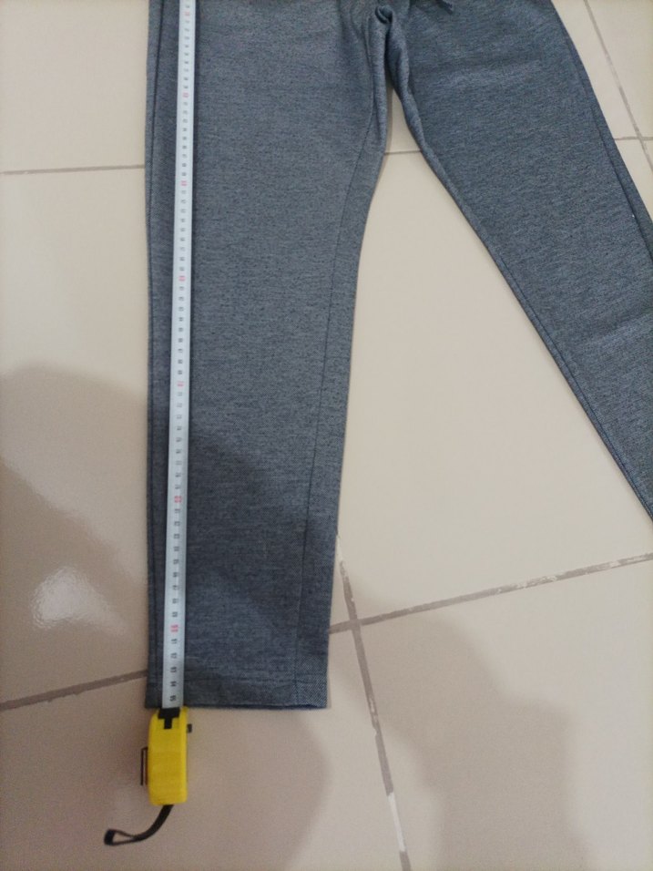 Gri Erkek Regular Fit Denim Pantolon - Görsel 5