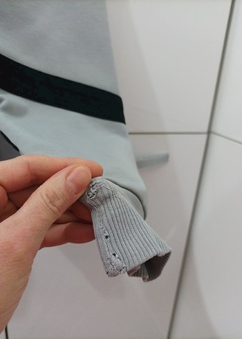 Gri Kapüşonlu erkek çocuk  Sweatshirt - Görsel 7