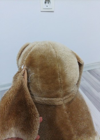 Parlak Kahverengi Peluş Köpek Oyuncak - Görsel 2