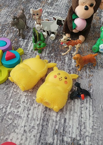 Renkli Sarı Oyuncak Figür Seti - Görsel 2