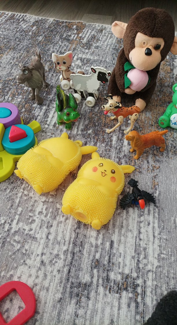 Renkli Sarı Oyuncak Figür Seti - Görsel 2