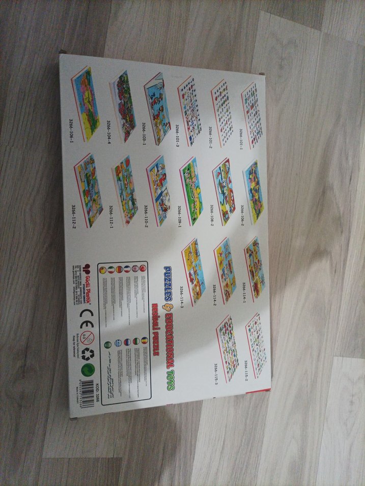 Renkli Çocuk Puzzle - 67 Parça - Görsel 4