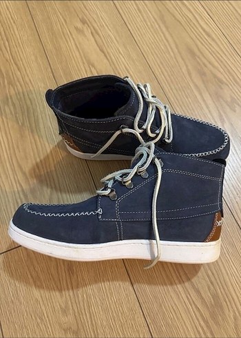 Lacivert Bağcıklı Erkek Bot - Görsel 2