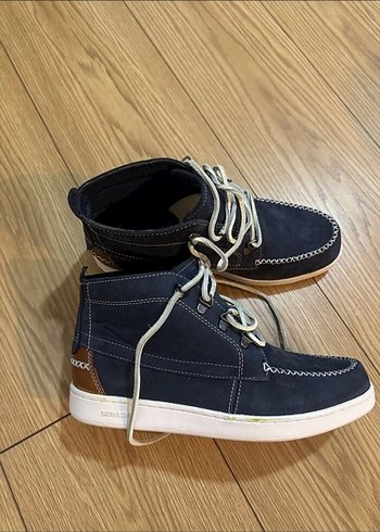 Lacivert Bağcıklı Erkek Bot - Görsel 3