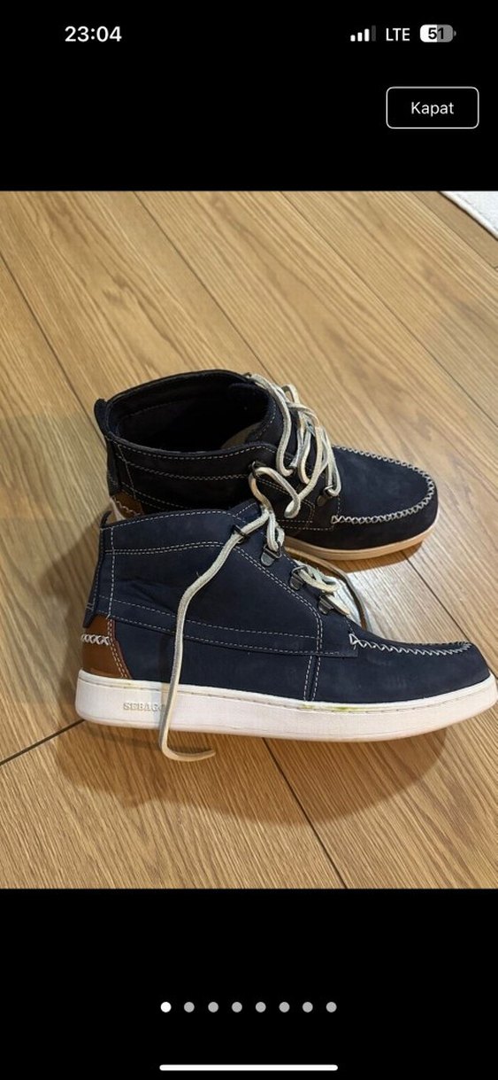 Lacivert Bağcıklı Erkek Bot - Görsel 4