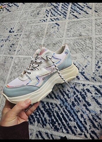 37 Beden çeşitli Renk Endless kadin sneaker