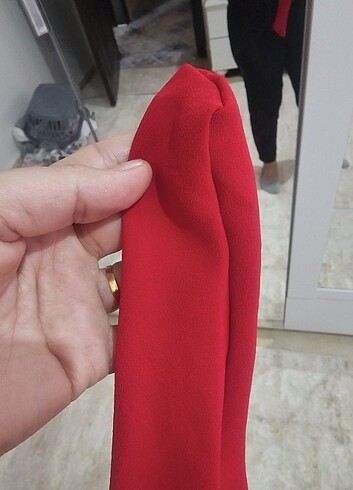 m Beden Kırmızı bluz(sifir)